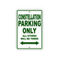 Constellation Boats Parking Only All Others Will Be Towed Sea Ocean Beach Lake Boat Aluminum Metal Sign Plate