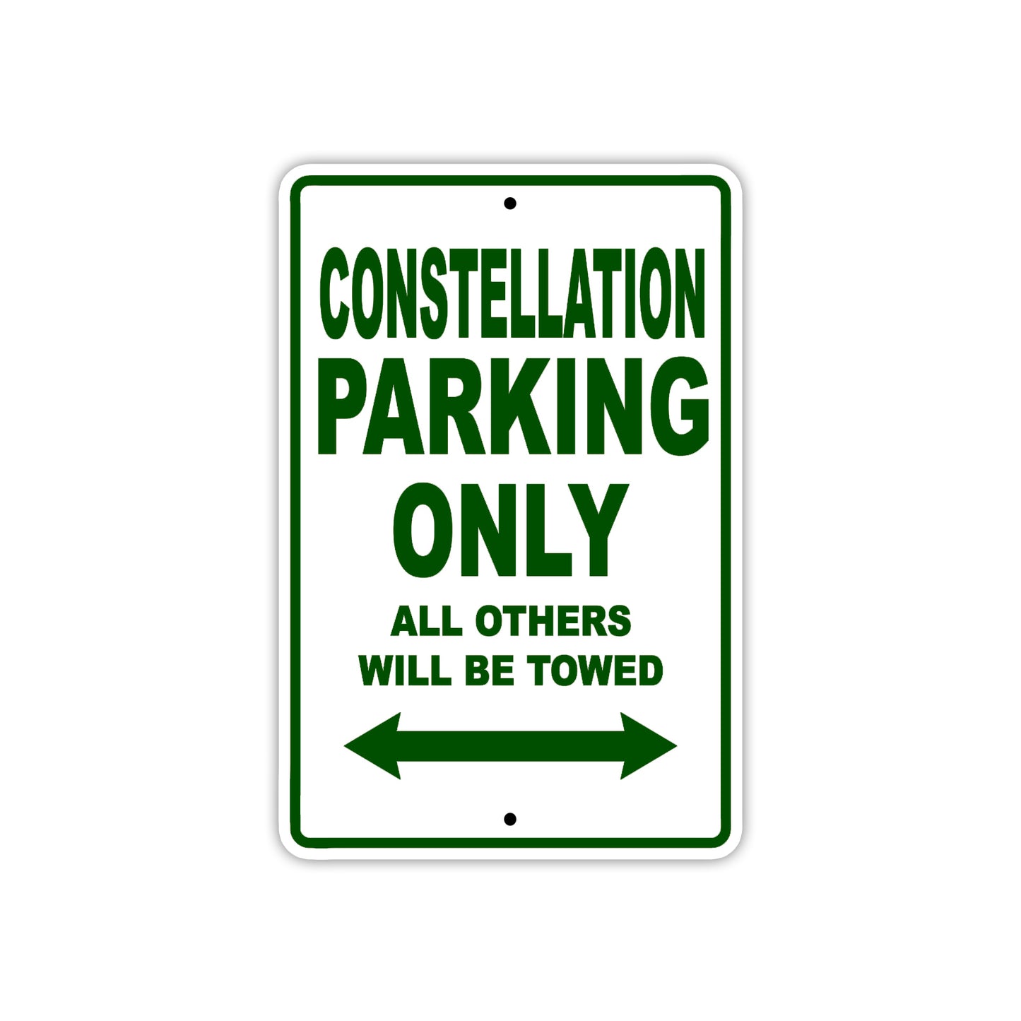 Constellation Boats Parking Only All Others Will Be Towed Sea Ocean Beach Lake Boat Aluminum Metal Sign Plate