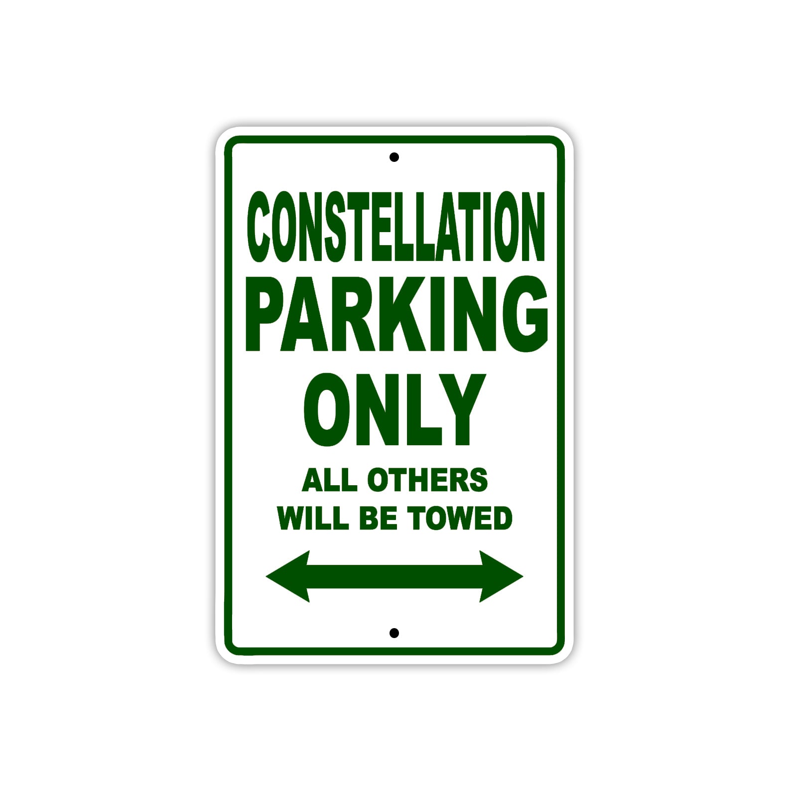 Constellation Boats Parking Only All Others Will Be Towed Sea Ocean Beach Lake Boat Aluminum Metal Sign Plate