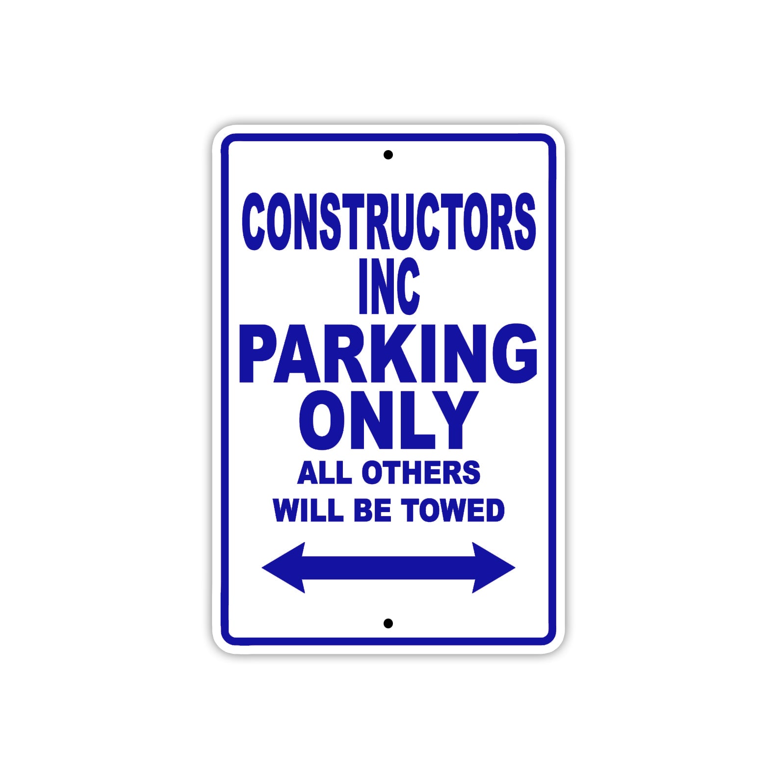 Constructors Inc Boats Parking Only All Others Will Be Towed Sea Ocean Beach Lake Boat Aluminum Metal Sign Plate