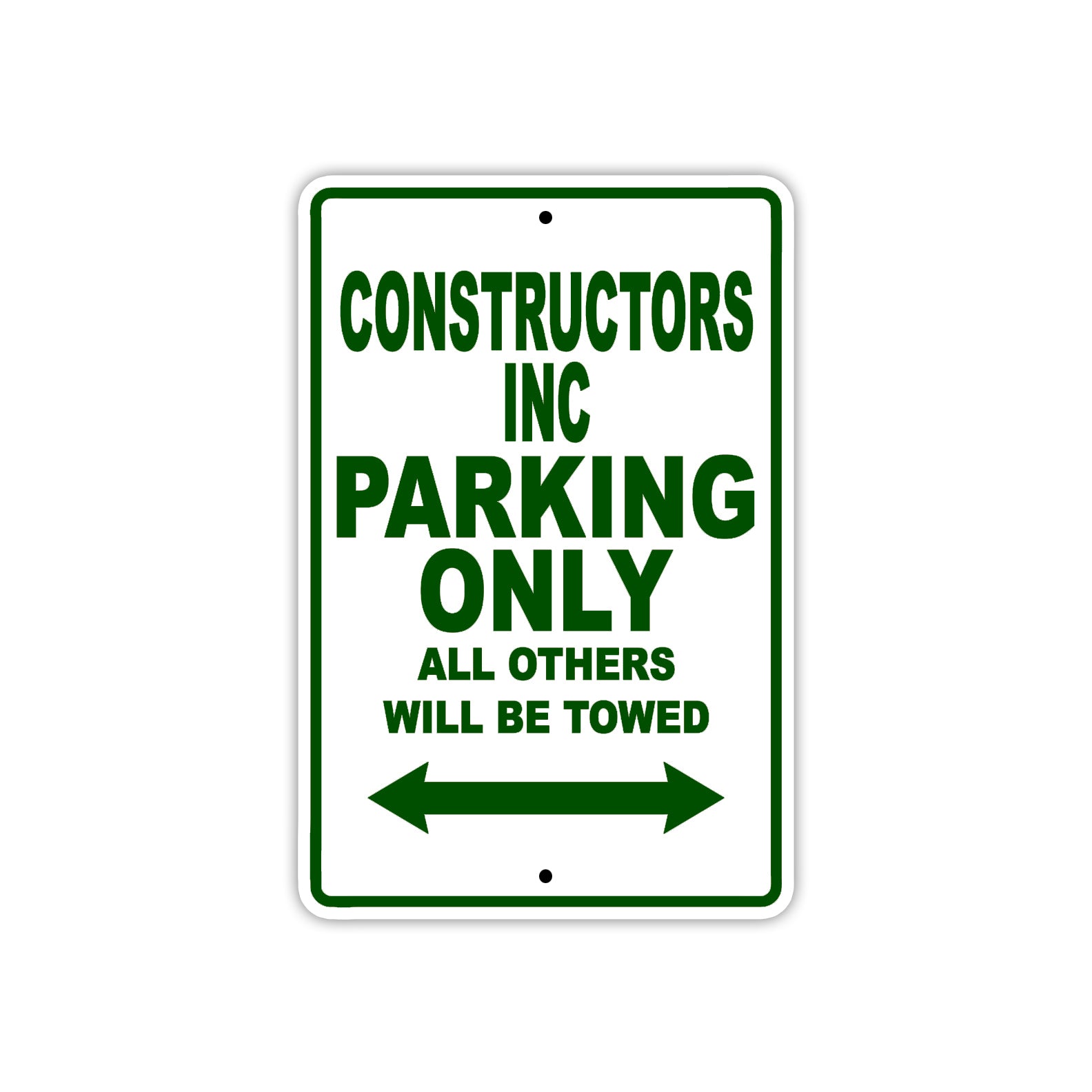 Constructors Inc Boats Parking Only All Others Will Be Towed Sea Ocean Beach Lake Boat Aluminum Metal Sign Plate