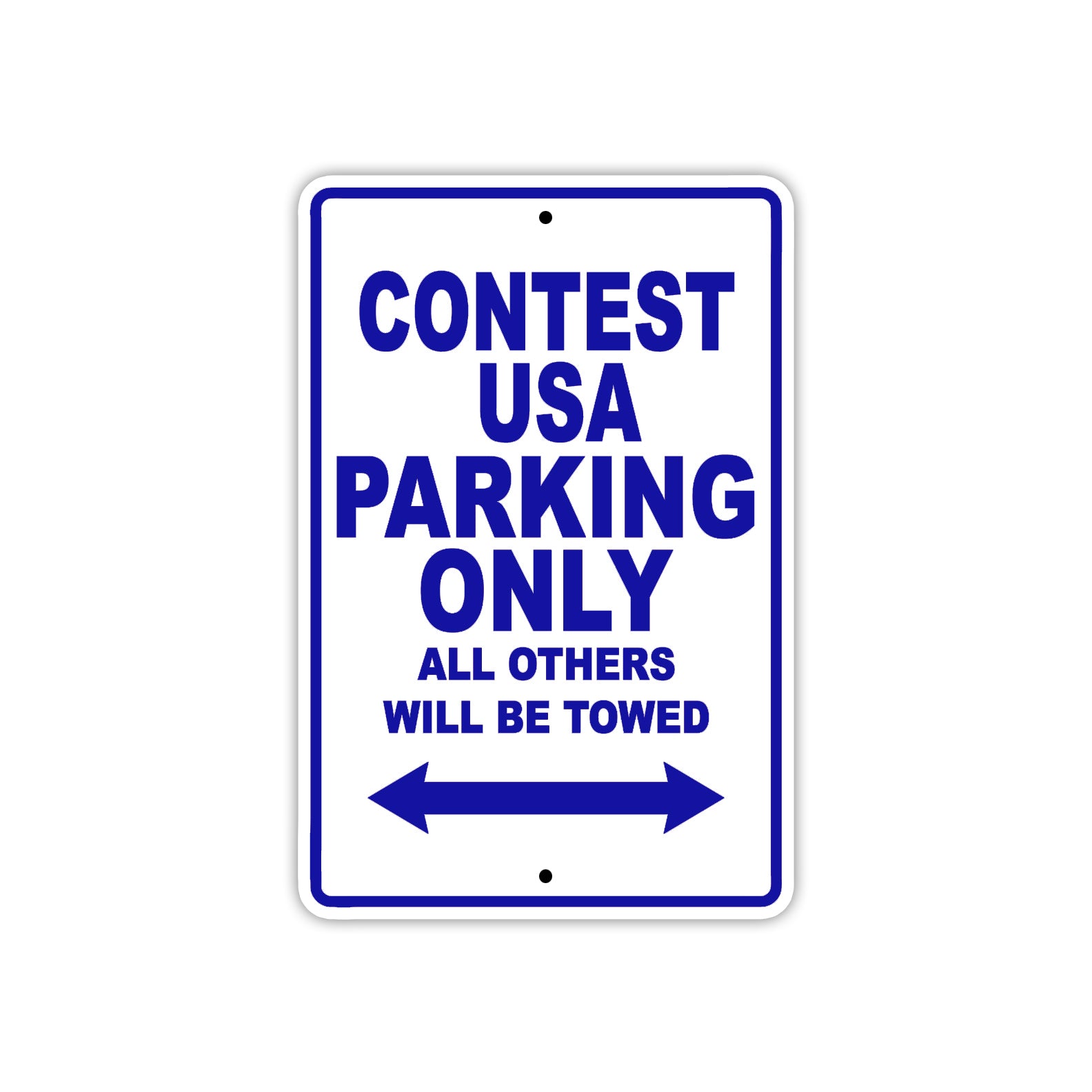 Contest USA Boats Parking Only All Others Will Be Towed Sea Ocean Beach Lake Boat Aluminum Metal Sign Plate