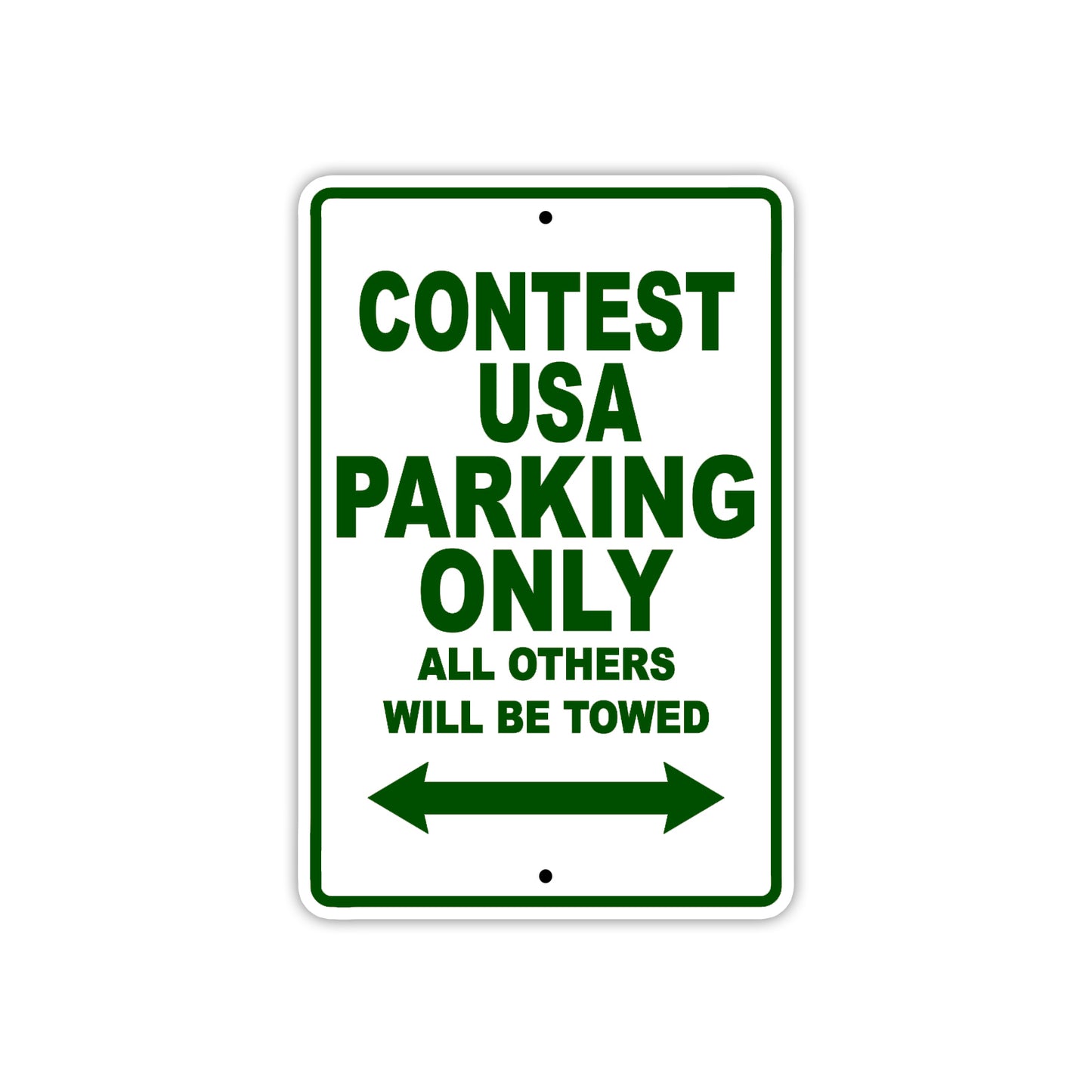 Contest USA Boats Parking Only All Others Will Be Towed Sea Ocean Beach Lake Boat Aluminum Metal Sign Plate
