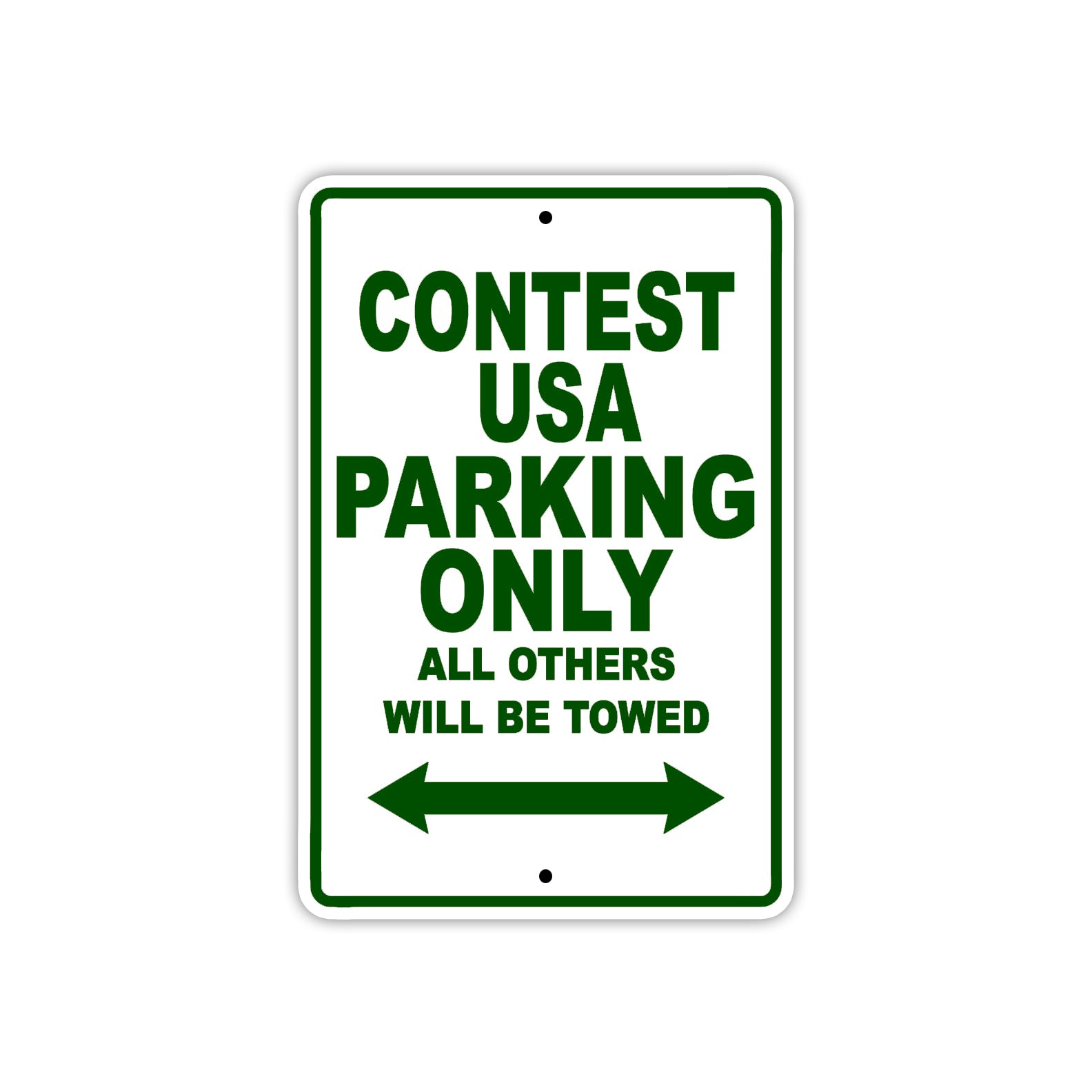 Contest USA Boats Parking Only All Others Will Be Towed Sea Ocean Beach Lake Boat Aluminum Metal Sign Plate