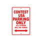 Contest USA Boats Parking Only All Others Will Be Towed Sea Ocean Beach Lake Boat Aluminum Metal Sign Plate