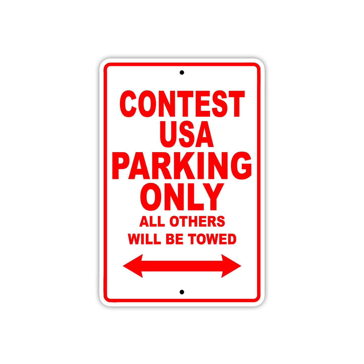 Contest USA Boats Parking Only All Others Will Be Towed Sea Ocean Beach Lake Boat Aluminum Metal Sign Plate