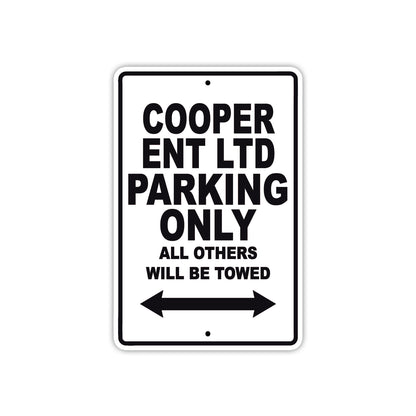 Cooper Ent Ltd Boats Parking Only All Others Will Be Towed Sea Ocean Beach Lake Aluminum Metal Sign Plate