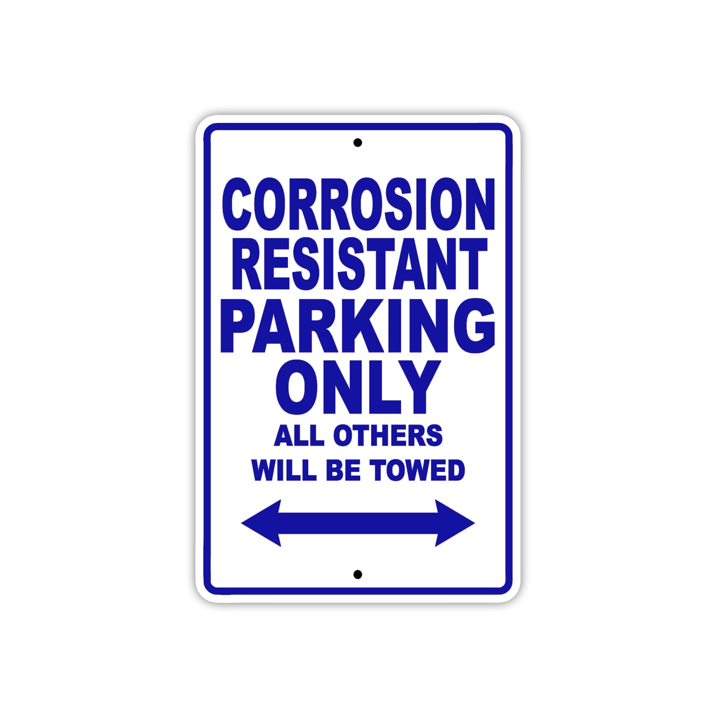 Corrosion Resistant Boats Parking Only All Others Will Be Towed Sea Ocean Beach Lake Aluminum Metal Sign Plate