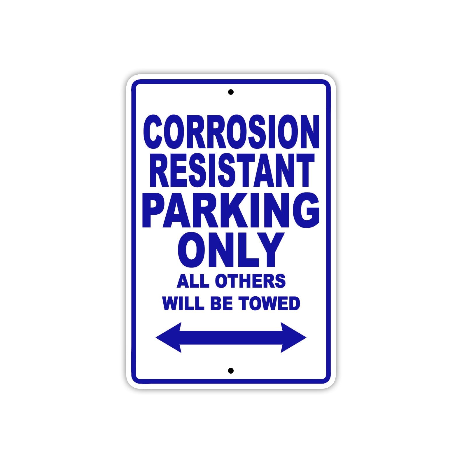 Corrosion Resistant Boats Parking Only All Others Will Be Towed Sea Ocean Beach Lake Aluminum Metal Sign Plate