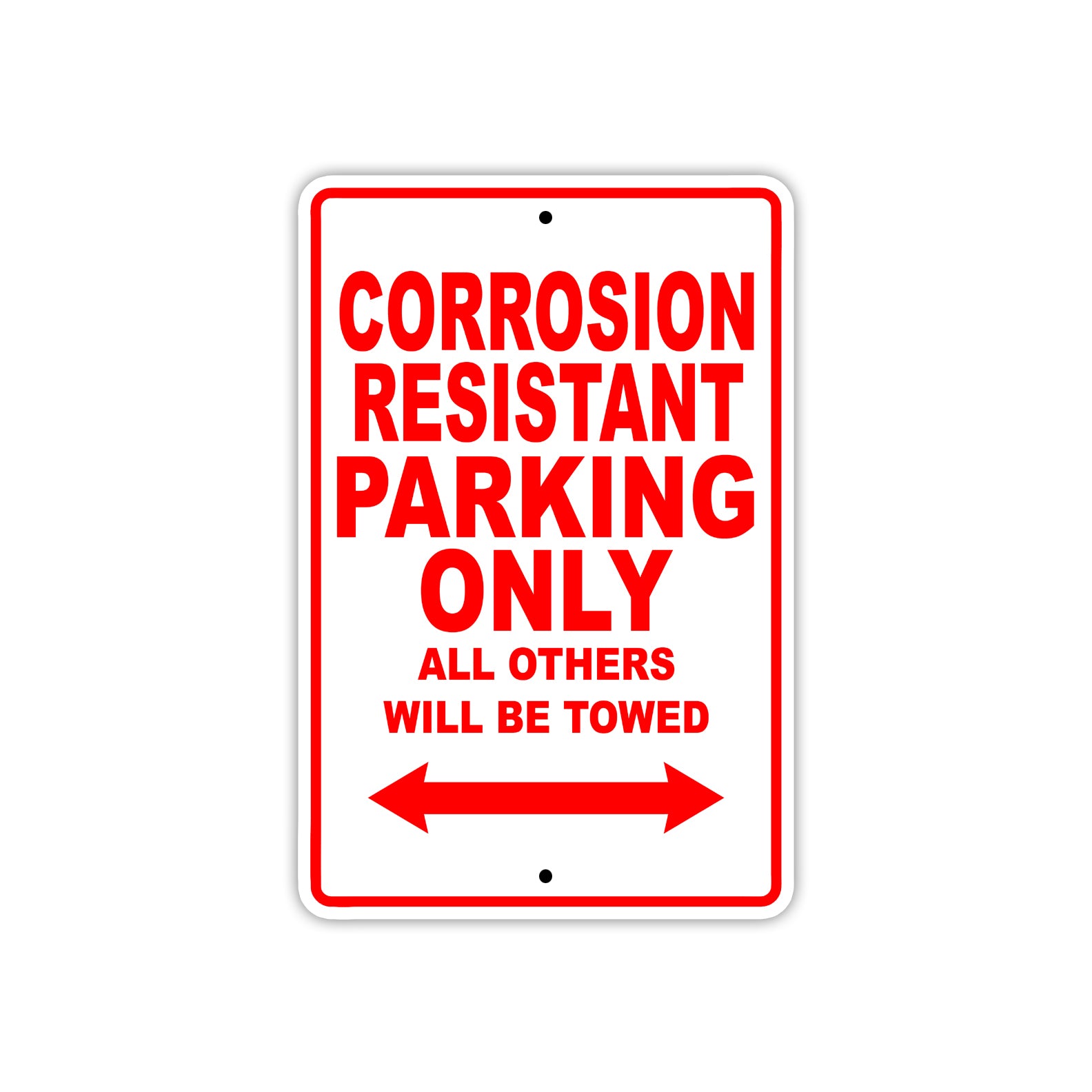Corrosion Resistant Boats Parking Only All Others Will Be Towed Sea Ocean Beach Lake Aluminum Metal Sign Plate