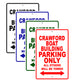 Crawford Boat Building Boats Parking Only All Others Will Be Towed Sea Ocean Beach Lake Aluminum Metal Sign Plate