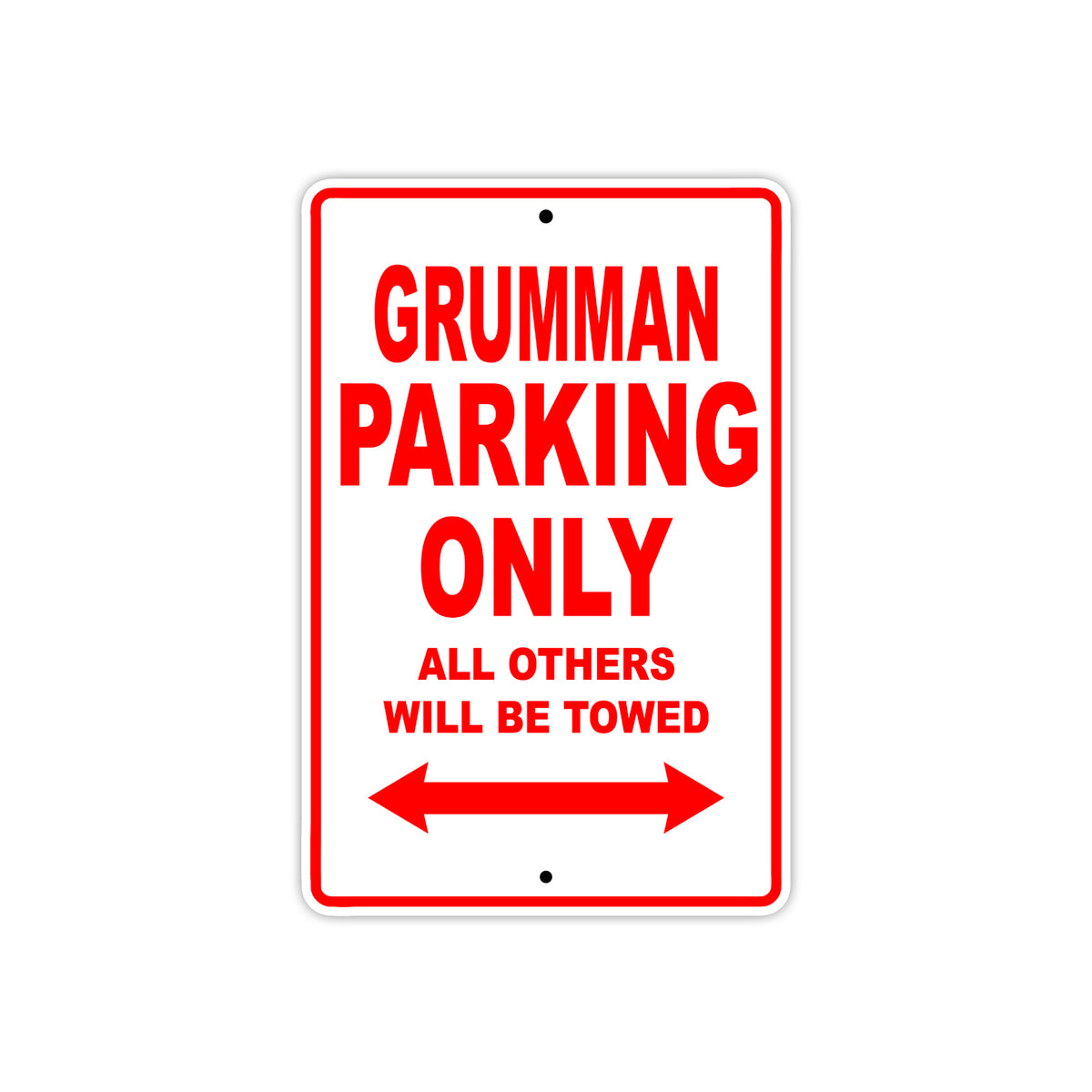 Grumman Parking Only All Others Will Be Towed | Aluminum Boat Parking ...