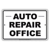 Auto Repair Office Car Workshop Mechanic Garage Carport Parking Notice Aluminum Metal Sign Plate