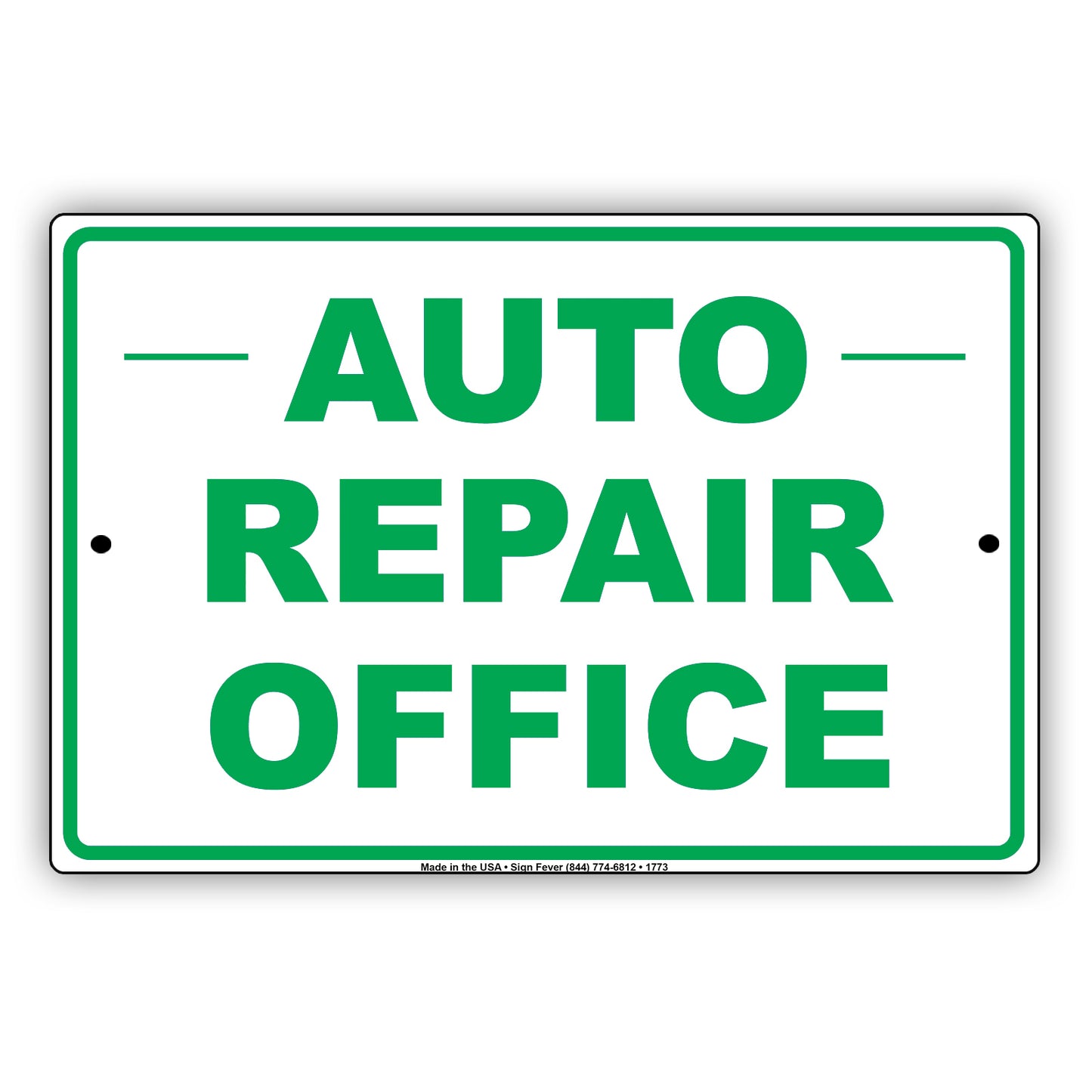 Auto Repair Office Car Workshop Mechanic Garage Carport Parking Notice Aluminum Metal Sign Plate