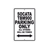 Socata Tbm900 Parking Only All Others Will Be Towed Sea Ocean Beach Luscombe Boat Aluminum Metal Sign Plate