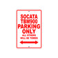 Socata Tbm900 Parking Only All Others Will Be Towed Sea Ocean Beach Luscombe Boat Aluminum Metal Sign Plate