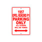 1957 Opel Rekord P1 Parking Only All Others Will Be Towed Sea Ocean Beach Lake Boat Aluminum Metal Sign Plate