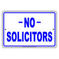 No Solicitors Sign