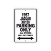 1957 Jaguar XK150 Parking Only All Others Will Be Towed Sea Ocean Beach Lake Boat Aluminum Metal Sign Plate