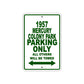 1957 Mercury Colony Park Parking Only All Others Will Be Towed Sea Ocean Beach Lake Boat Aluminum Metal Sign Plate