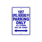 1957 Opel Rekord P1 Parking Only All Others Will Be Towed Sea Ocean Beach Lake Boat Aluminum Metal Sign Plate