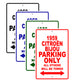 1959 Citroen Bijou Parking Only All Others Will Be Towed Sea Ocean Beach Lake Boat Aluminum Metal Sign Plate