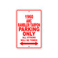 1960 AMC Rambler Tarpon Parking Only All Others Will Be Towed Sea Ocean Beach Lake Boat Aluminum Metal Sign Plate
