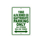 1960 Alfa Romeo GS Quattroruote Parking Only All Others Will Be Towed Sea Ocean Beach Lake Boat Aluminum Metal Sign Plate