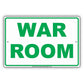 War Room Man Cave Do Not Disturb Ridiculous Humor Funny Alert Caution Warning Notice Aluminum