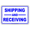 Shipping And Receiving Mail Drop Off Pick Up Dedicated Area Alert Caution Warning Notice Aluminum