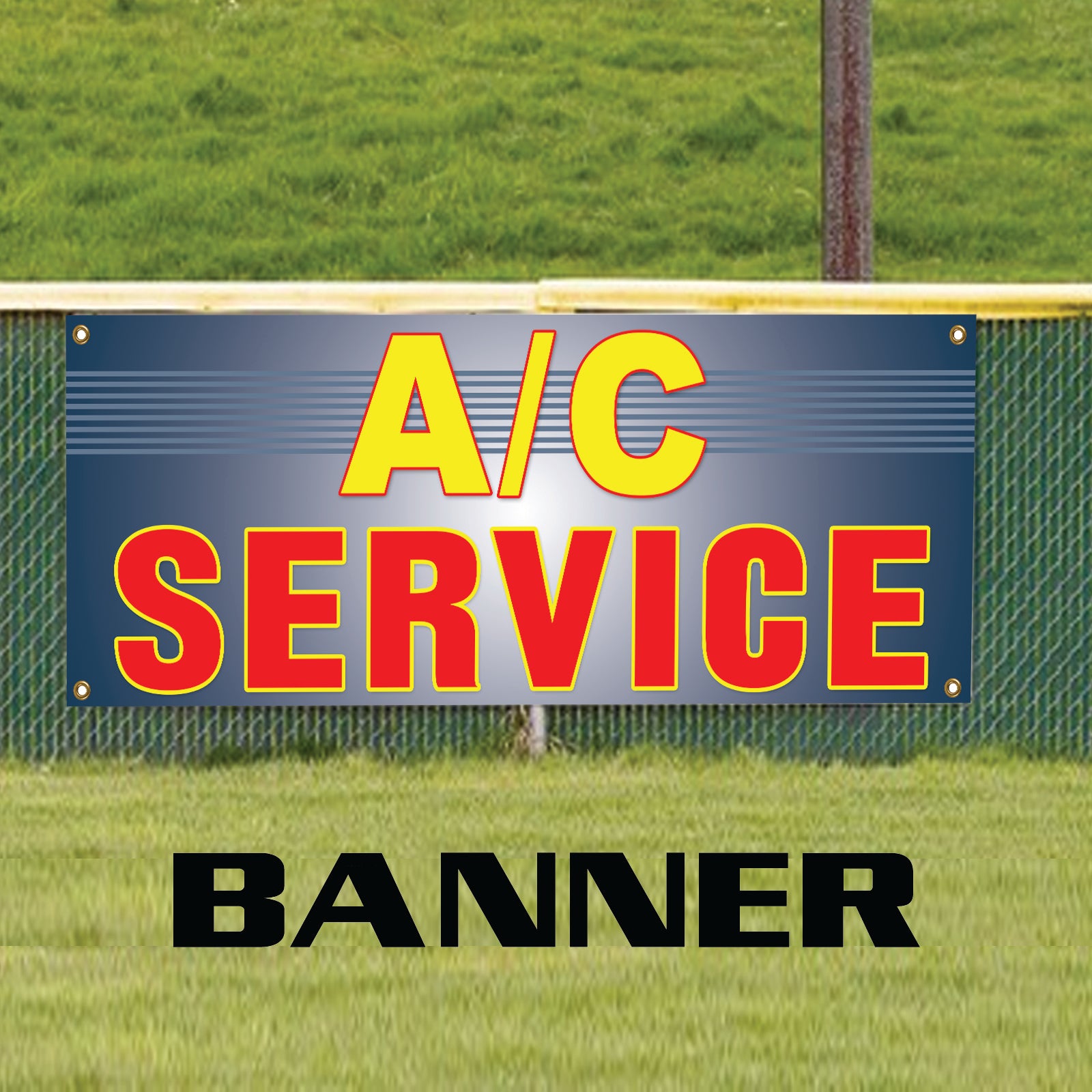 A/C Inverter Air Conditioner Repairing & Services Vinyl Banner Sign