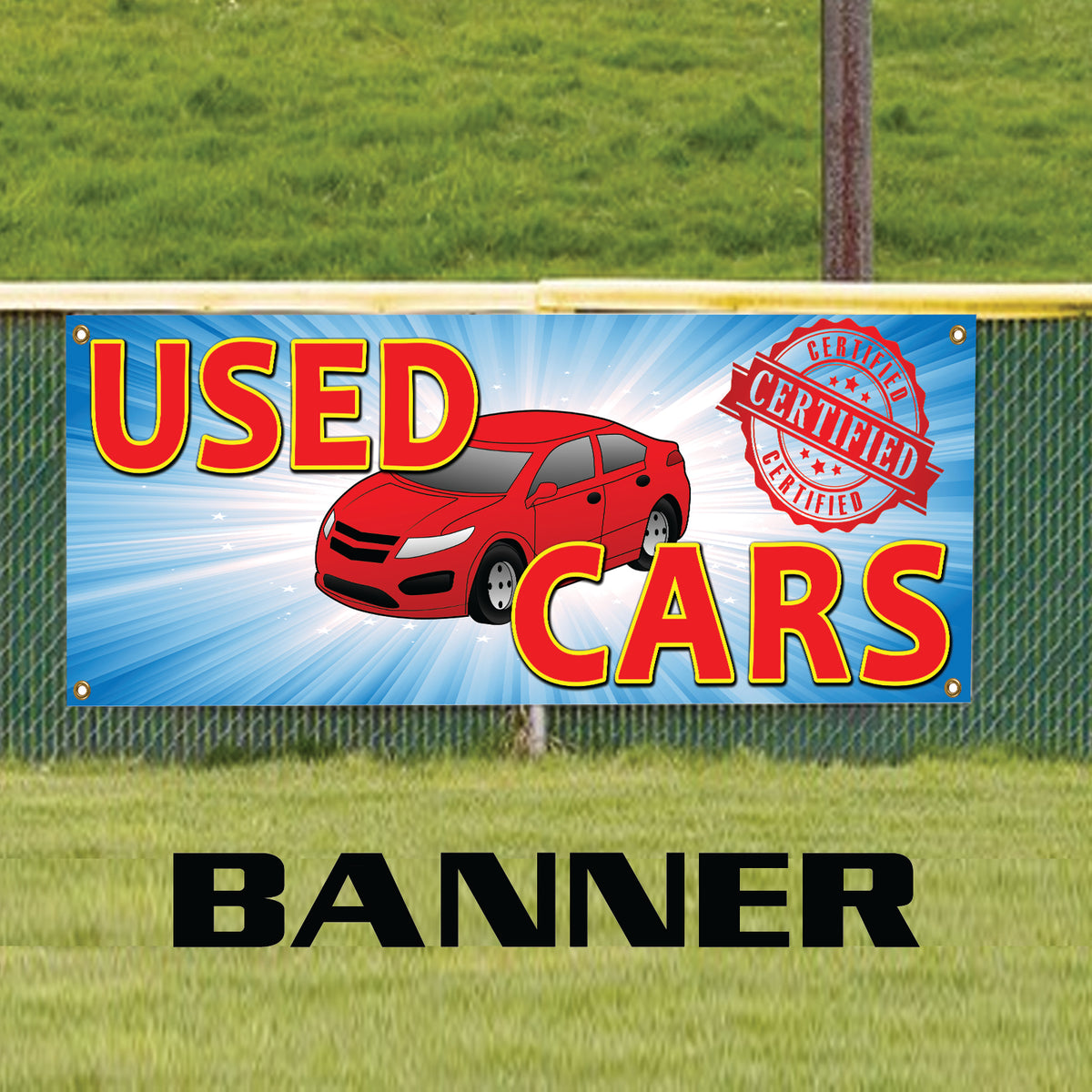 Used Cars For Sale Marketing Advertising Vinyl | Banner Sign – Sign Fever