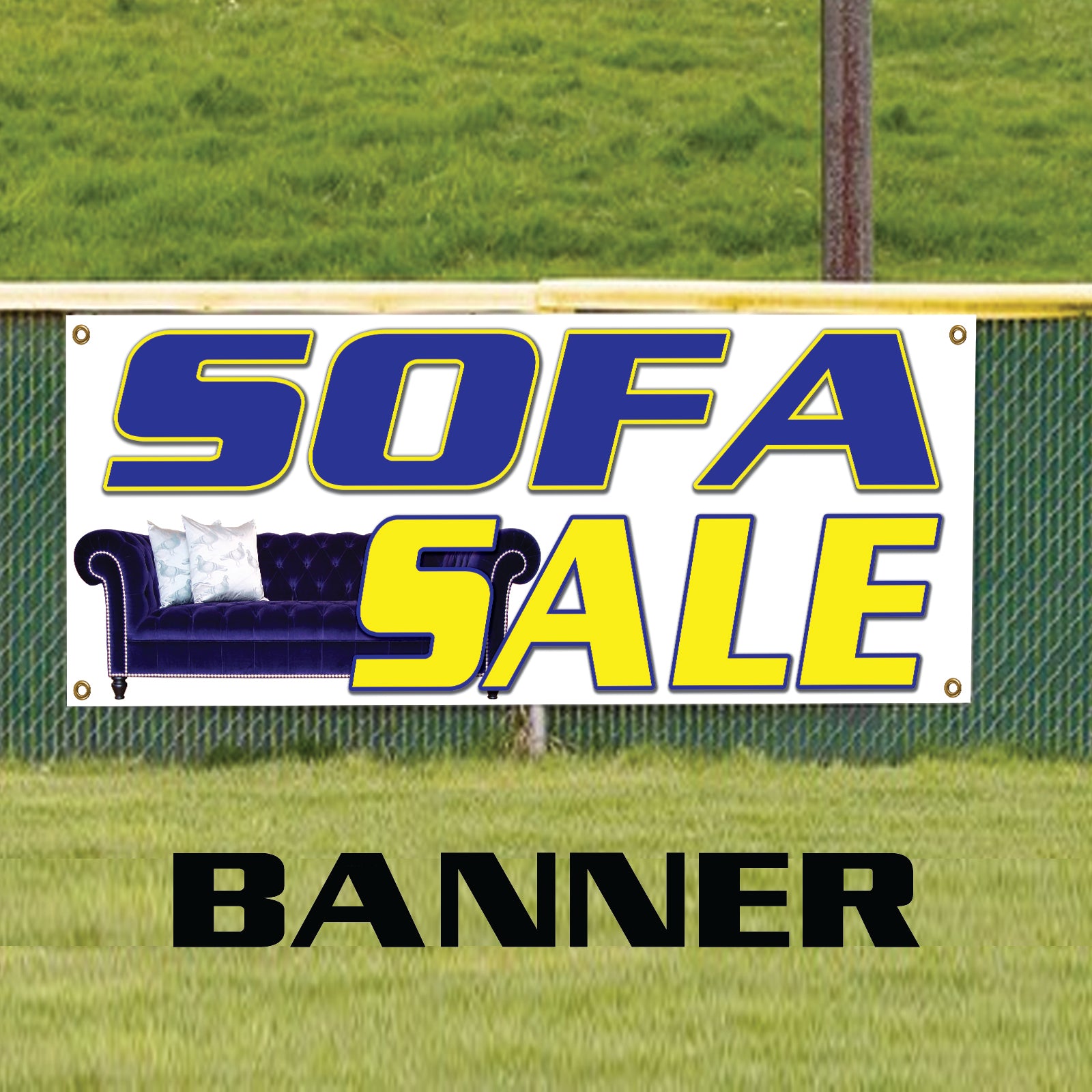 Sofa Set & Furniture For Sale Business Marketing Advertising Vinyl Banner Sign