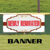 Newly Renovated Houses Apartments Marketing Advertising Vinyl Banner Sign
