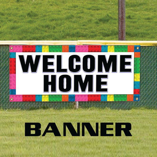 Welcome Home Apartments Housing Advertising Marketing Vinyl Banner Sign