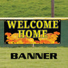 Welcome Back To Home Halloween Vinyl Banner Sign