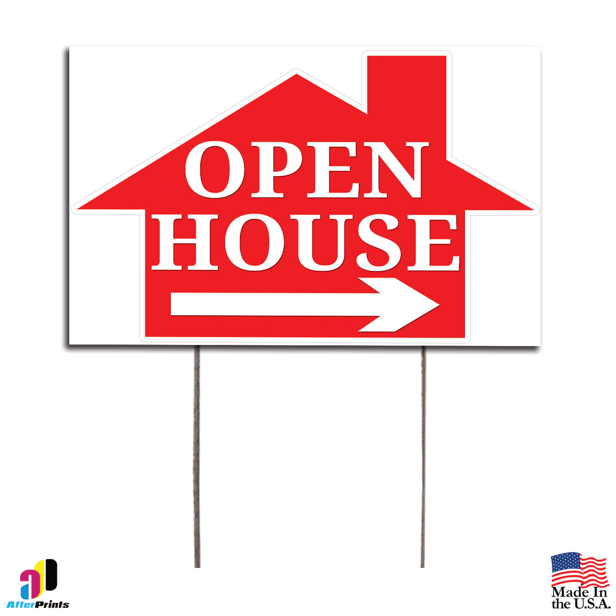 Open House Customized Yard Sign – Sign Fever