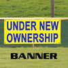 Under New Ownership Hotel Restaurant Advertising Vinyl Banner Sign