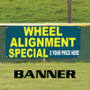 Wheel Alignment Special Garage Advertising Vinyl Banner Sign