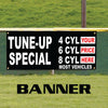Tune-Up Special Most Vehicle Garage Advertising Vinyl Banner Sign