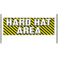 Hard Hat Area Vinyl Banner Sign