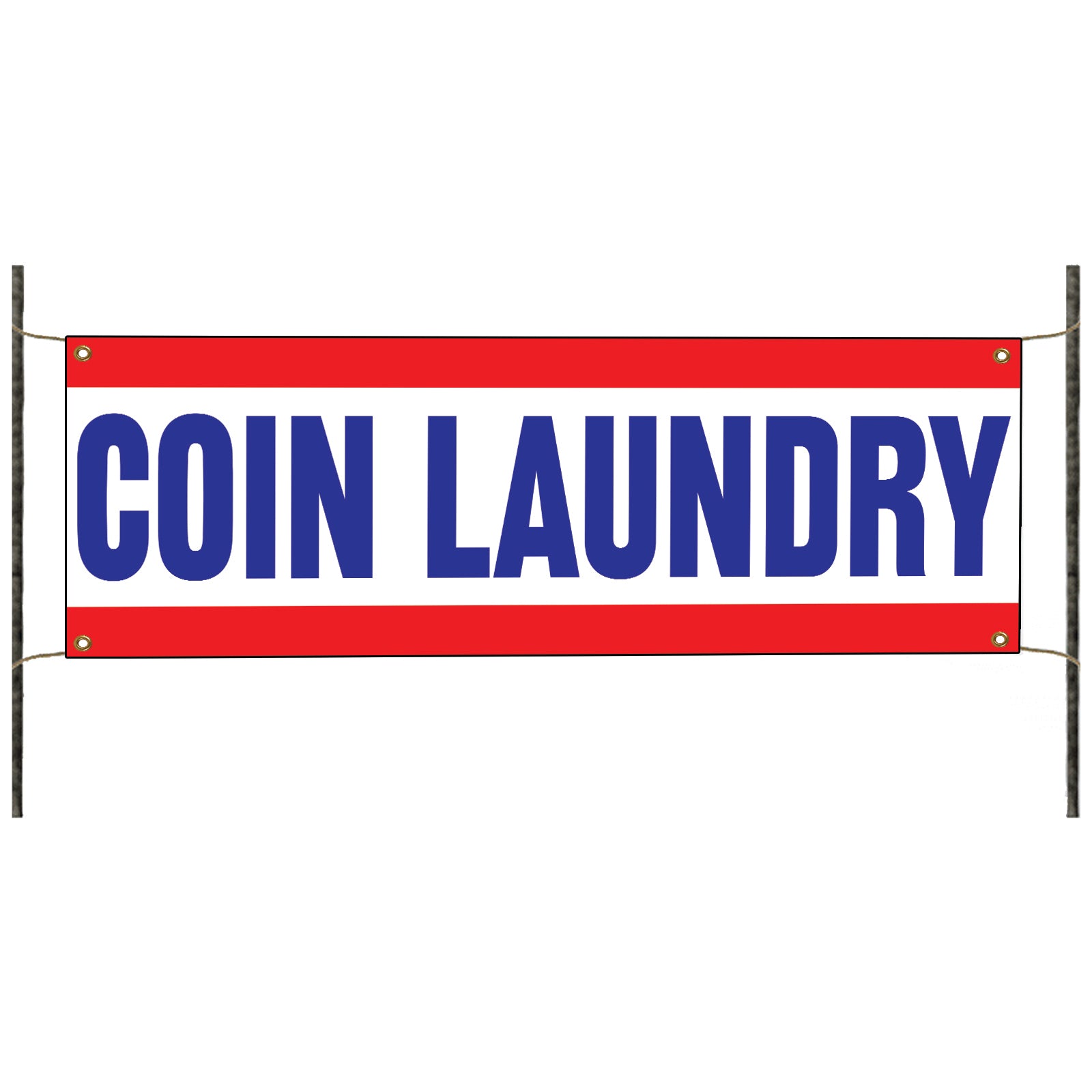 Coin Laundry Vinyl Banner Sign