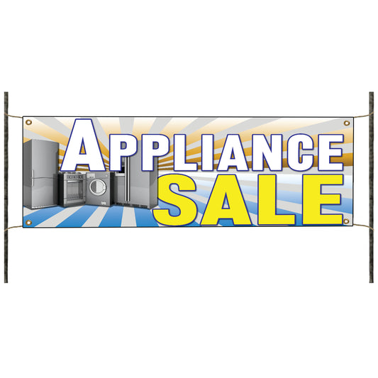 Appliance Sale Vinyl Banner Sign