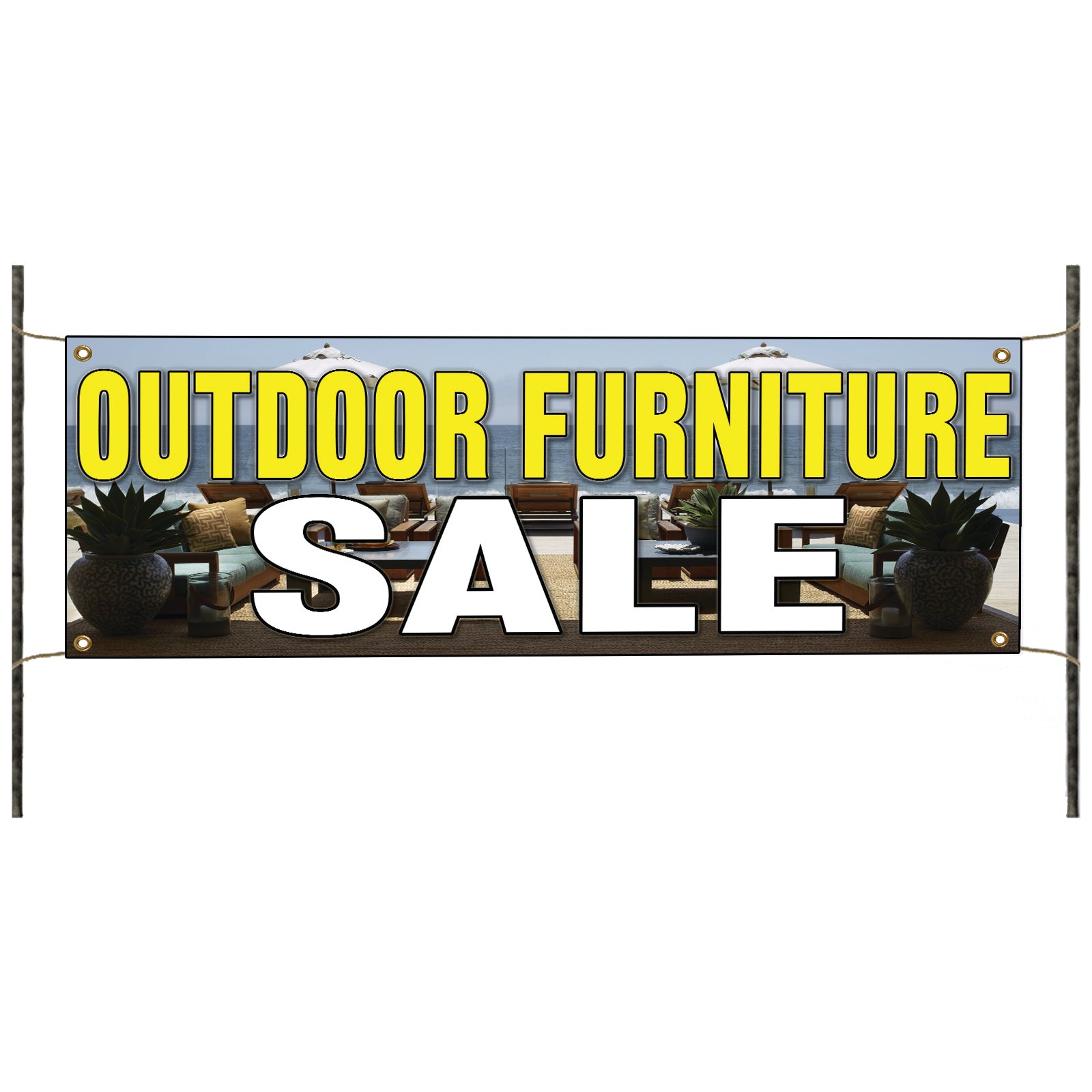 Outdoor Furniture Sale Vinyl Banner Sign
