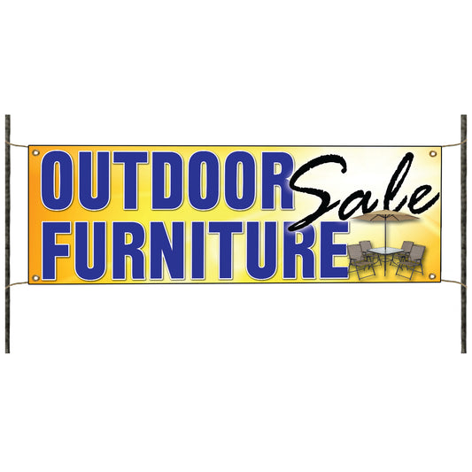 Outdoor Furniture Sale Vinyl Banner Sign