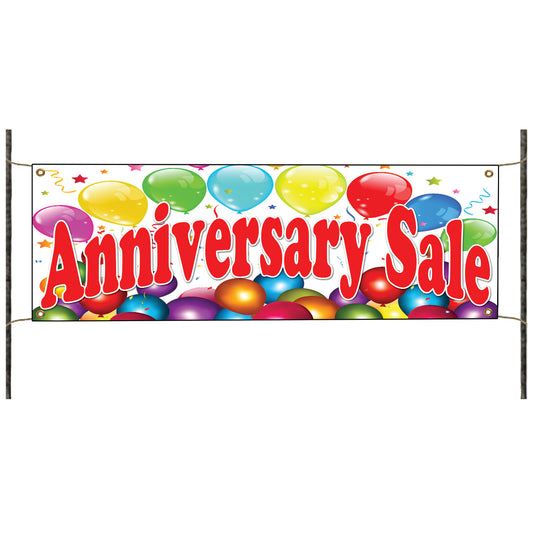 Anniversary Sale Vinyl Banner Sign