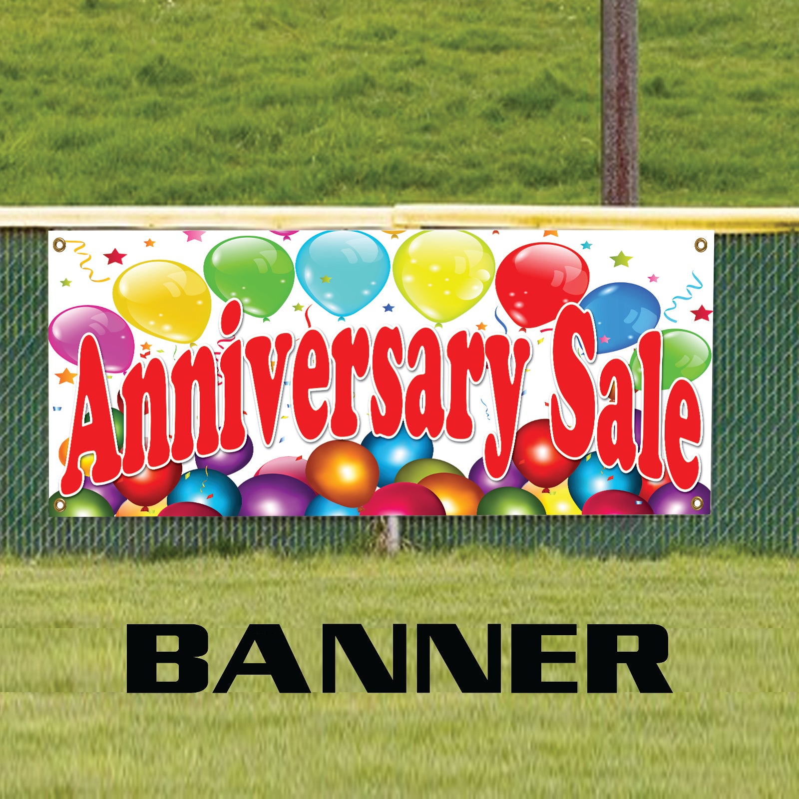 Anniversary Sale Vinyl Banner Sign