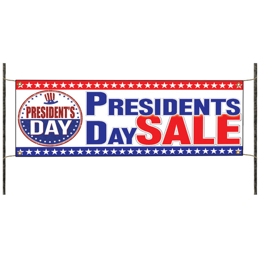 Huge President Day Sale Vinyl Banner Sign