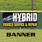 Hybrid Vehicle Service & Repair Vinyl Banner Sign