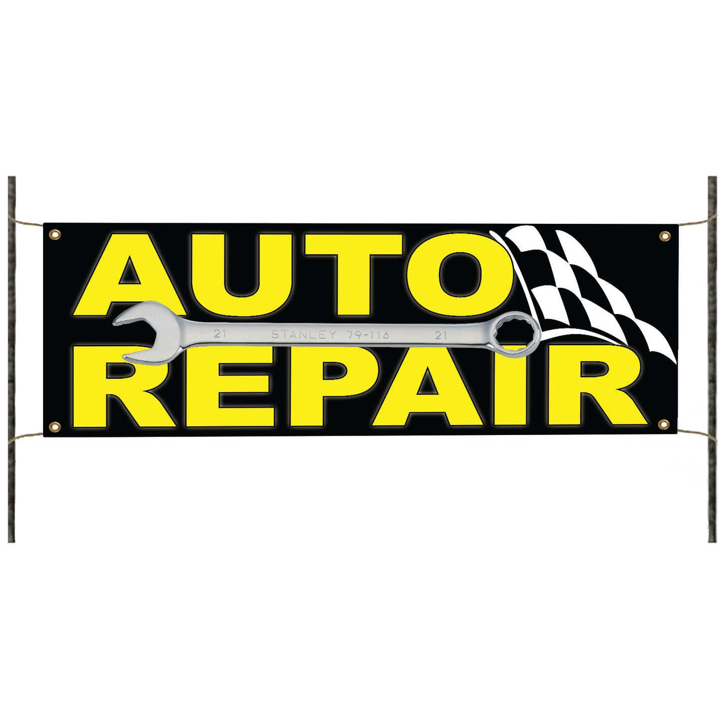 Auto Repair Vinyl Printed Banner Sign